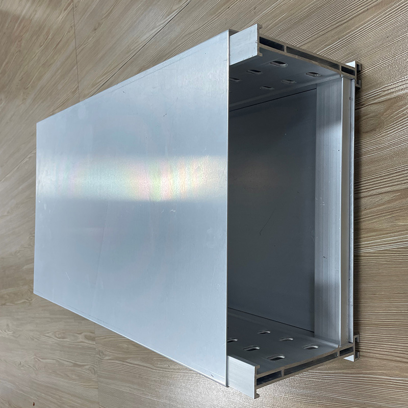 Chemin de câbles à double échelle en aluminium