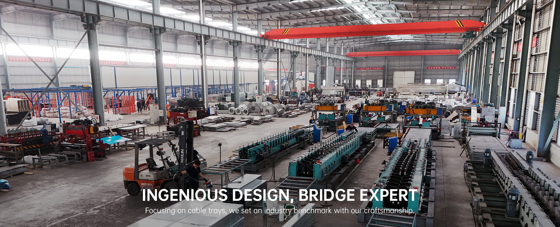 Chemin de câbles en maille